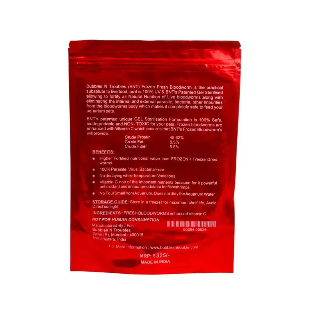 Bubbles N Troubles Frozen Sterilized BloodWorm